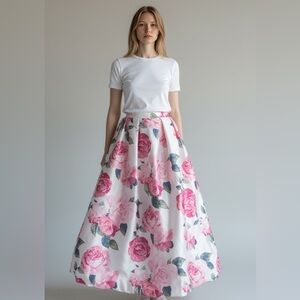 Teeze Me Juniors  Full Formal Satin Skirt Prom NWOT 16, jun 17-18